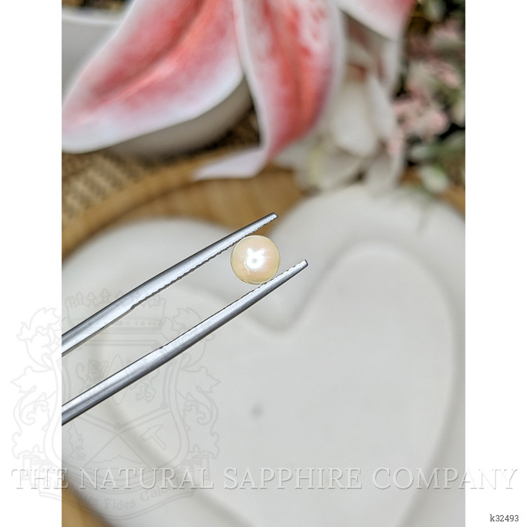 1.34 Ct. Cream Edison Pearl from China