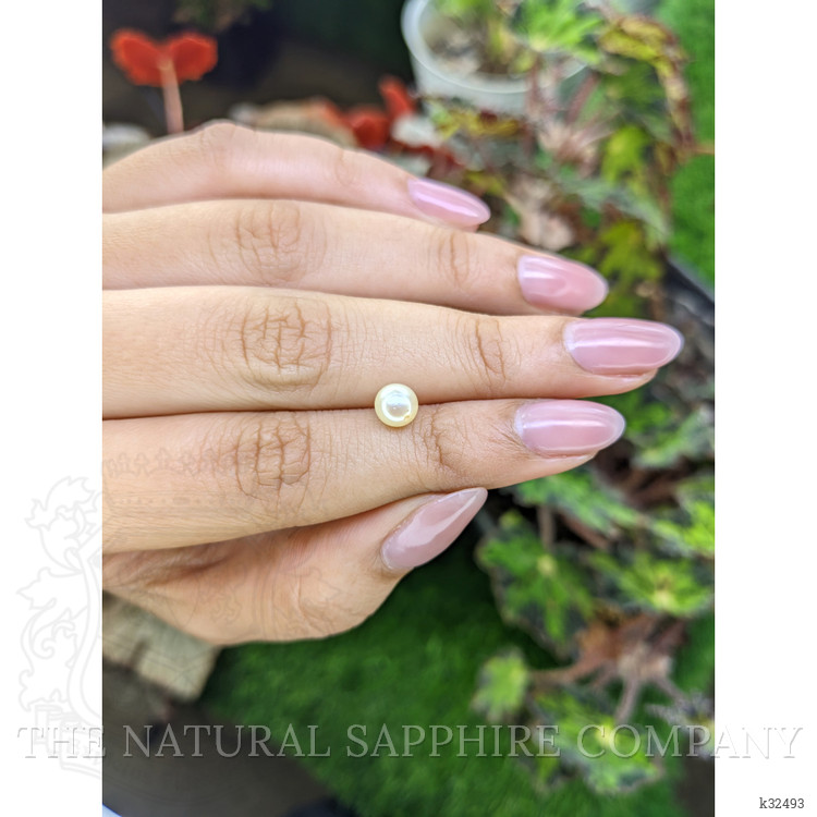 1.34 Ct. Cream Edison Pearl from China