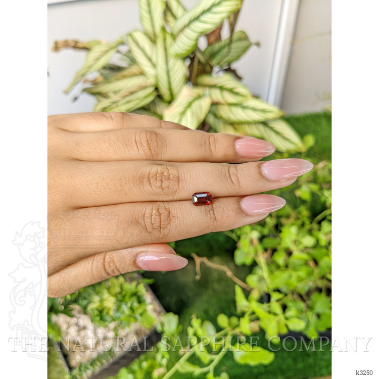 1.57 Ct. Garnet from Ceylon (Sri Lanka)