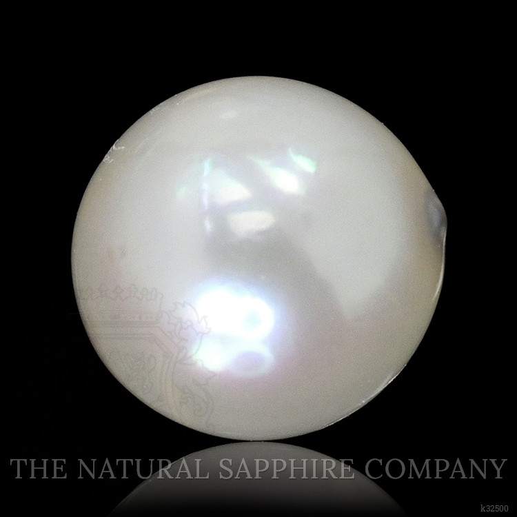 1.24 Ct. Cream with Silver Overtone Akoya Pearl from China