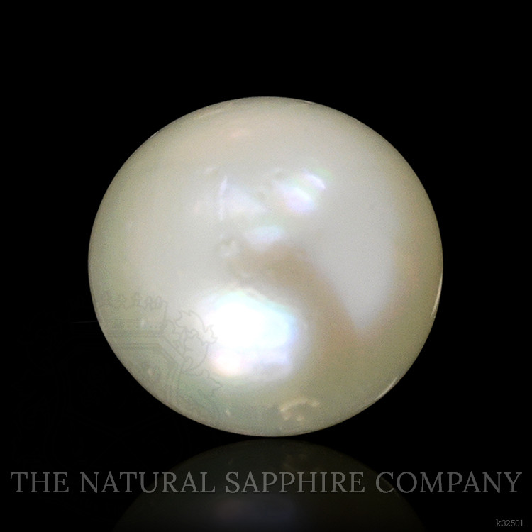 1.32 Ct. Cream with Silver Overtone Akoya Pearl from China
