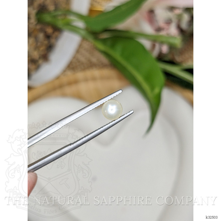 1.33 Ct. Cream with Silver Overtone Akoya Pearl from China