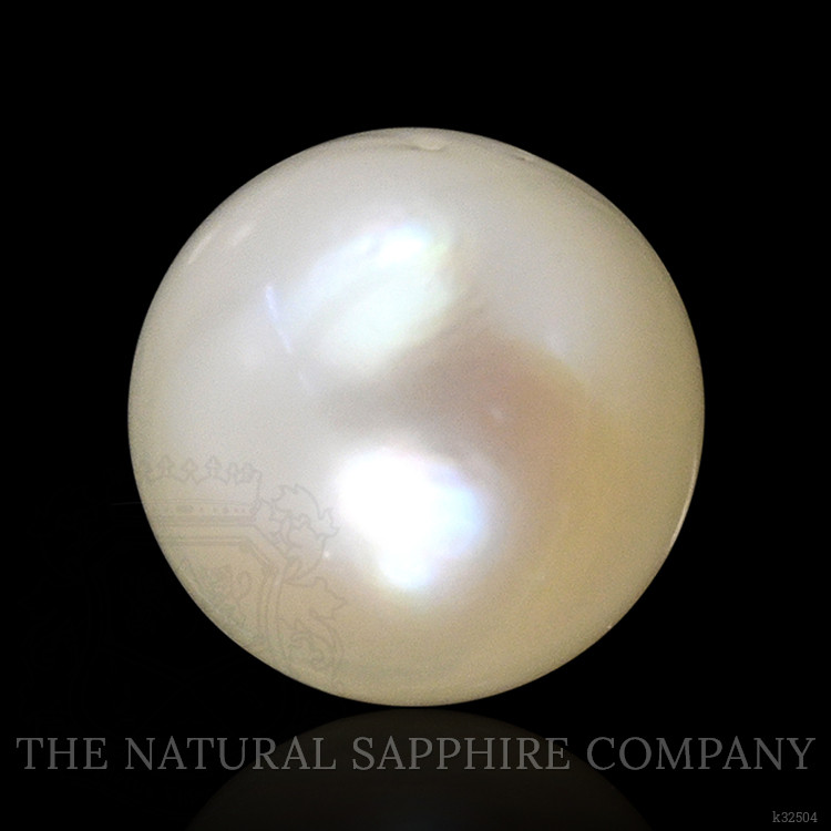 1.20 Ct. Cream with Silver Overtone Akoya Pearl from China