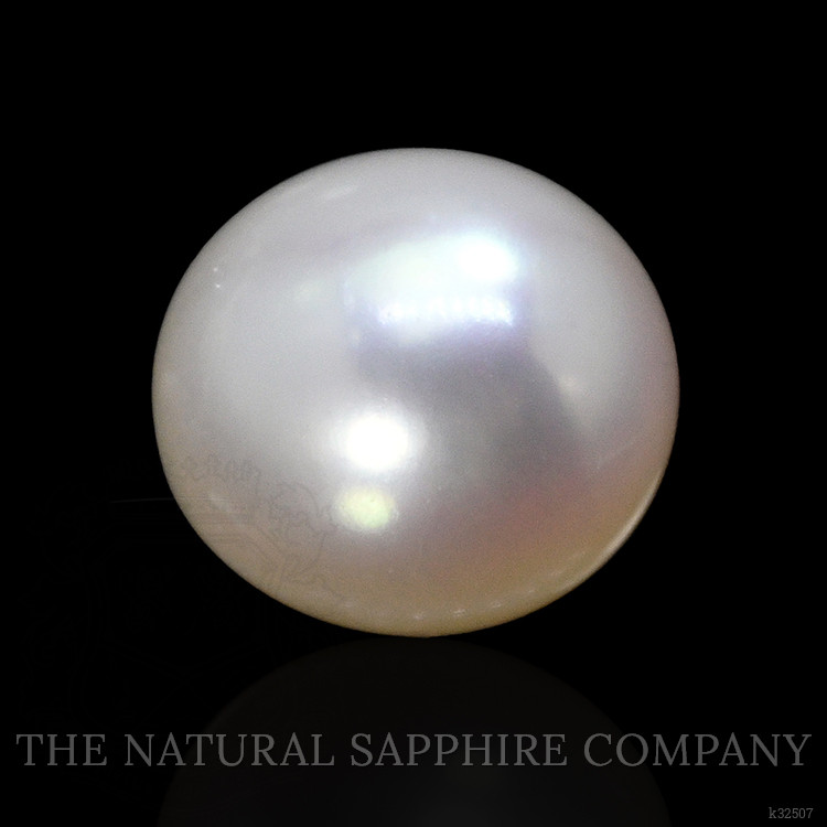 1.28 Ct. Cream with Silver Overtone Akoya Pearl from China