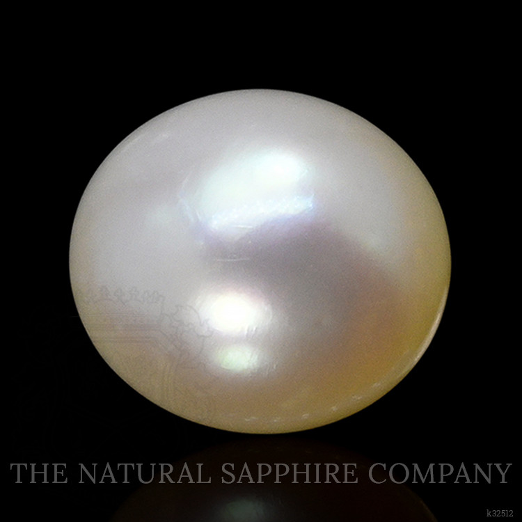 1.28 Ct. Cream with Silver Overtone Akoya Pearl from China