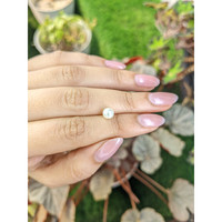 1.39 Ct. Cream with Silver Overtone Akoya Pearl from China Life Style