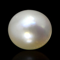 1.22 Ct.Tw. Oval Akoya Pearl