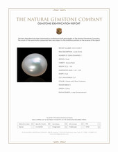 1.06 Ct. Cream with Silver Overtone Akoya Pearl from China Scan Report
