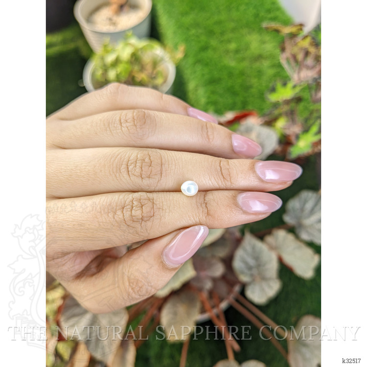 1.06 Ct. Cream with Silver Overtone Akoya Pearl from China