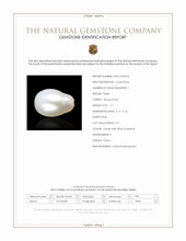 1.11 Ct. Cream with Silver Overtone Akoya Pearl from China Scan Report
