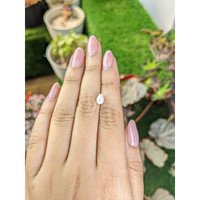 1.11 Ct. Cream with Silver Overtone Akoya Pearl from China Life Style