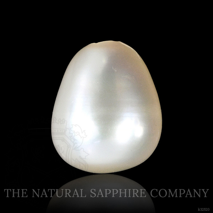 0.90 Ct. Cream with Silver Overtone Akoya Pearl from China