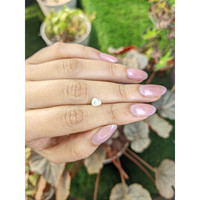 0.90 Ct. Cream with Silver Overtone Akoya Pearl from China Life Style