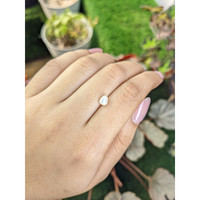 0.90 Ct. Cream with Silver Overtone Akoya Pearl from China Life Style