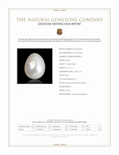 1.13 Ct. Cream with Silver Overtone Akoya Pearl from China Scan Report