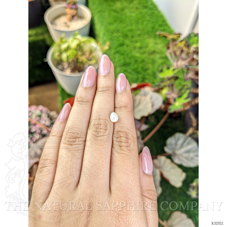 1.13 Ct. Cream with Silver Overtone Akoya Pearl from China