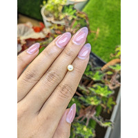 1.13 Ct. Cream with Silver Overtone Akoya Pearl from China Life Style