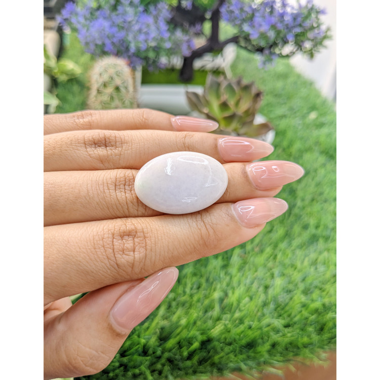 27.86 Ct. Cabochon White Opal from Australia