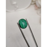 5.14 Ct. Cabochon Malachite from Russia Life Style