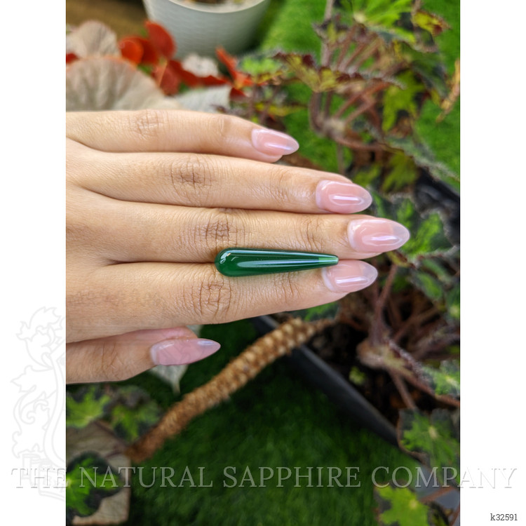 14.30 Ct. Green Jade from China