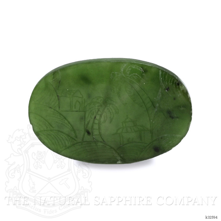 41.40 Ct. Green Jade from China