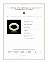 12.18 Ct. Yellowish Green Jade from China Scan Report