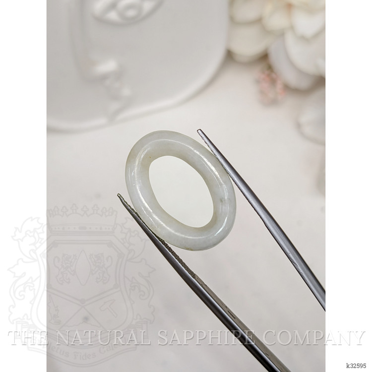 12.18 Ct. Yellowish Green Jade from China