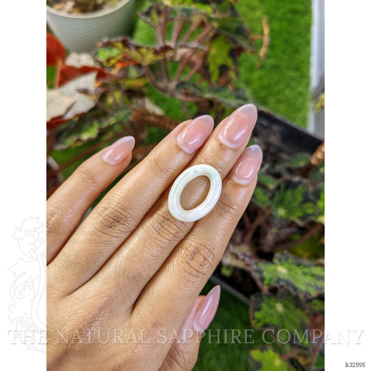 12.18 Ct. Yellowish Green Jade from China