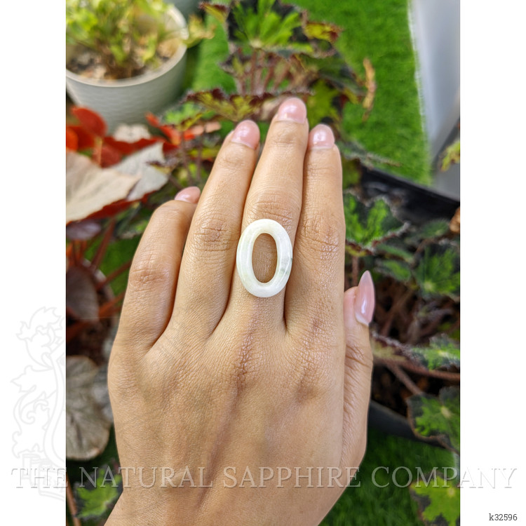 12.42 Ct. Greenish Yellow Jade from Burma (Myanmar)