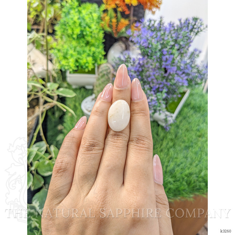 11.63 Ct. Cabochon White Opal from Australia