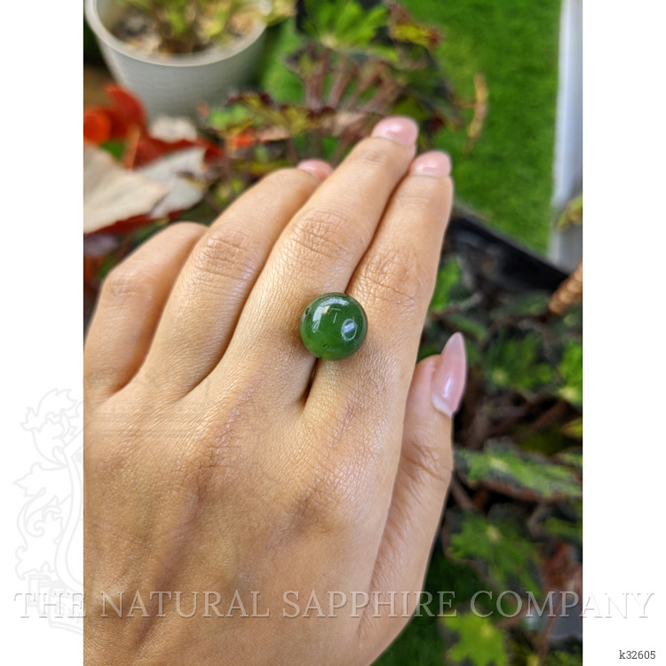 14.90 Ct. Green Jade from Burma (Myanmar)