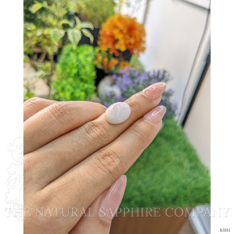 7.78 Ct. Cabochon White Opal from Australia