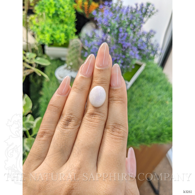 7.78 Ct. Cabochon White Opal from Australia