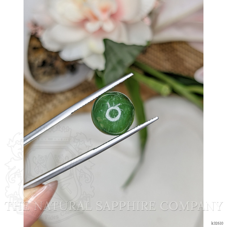 14.14 Ct. Green Jade from China