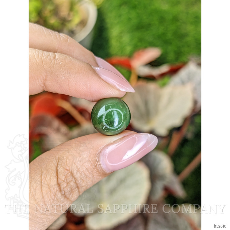 14.14 Ct. Green Jade from China