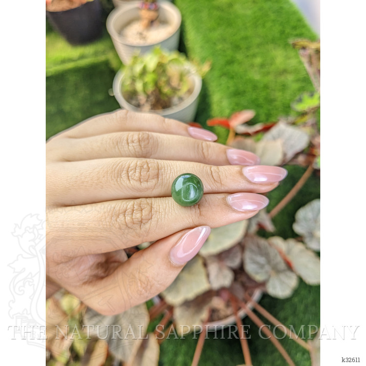 12.83 Ct. Green Jade from China