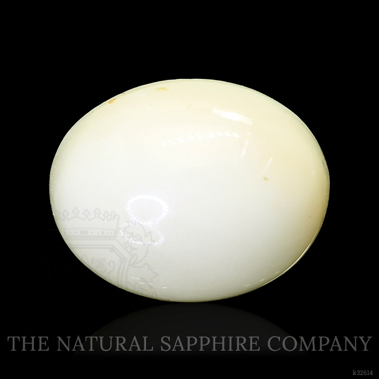 3.71 Ct. Salmon and White Cabochon Coral from Italy