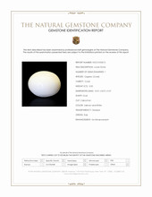 3.50 Ct. Salmon and White Cabochon Coral from Italy Scan Report