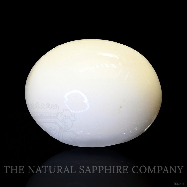 3.50 Ct. Salmon and White Cabochon Coral from Italy