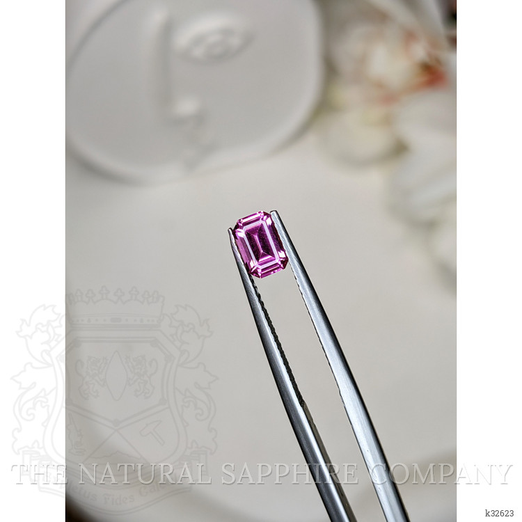 0.84 Ct. Purplish Pink Spinel from Ceylon (Sri Lanka)