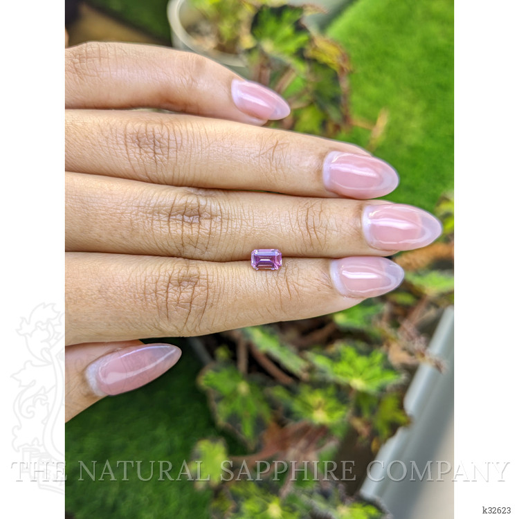 0.84 Ct. Purplish Pink Spinel from Ceylon (Sri Lanka)