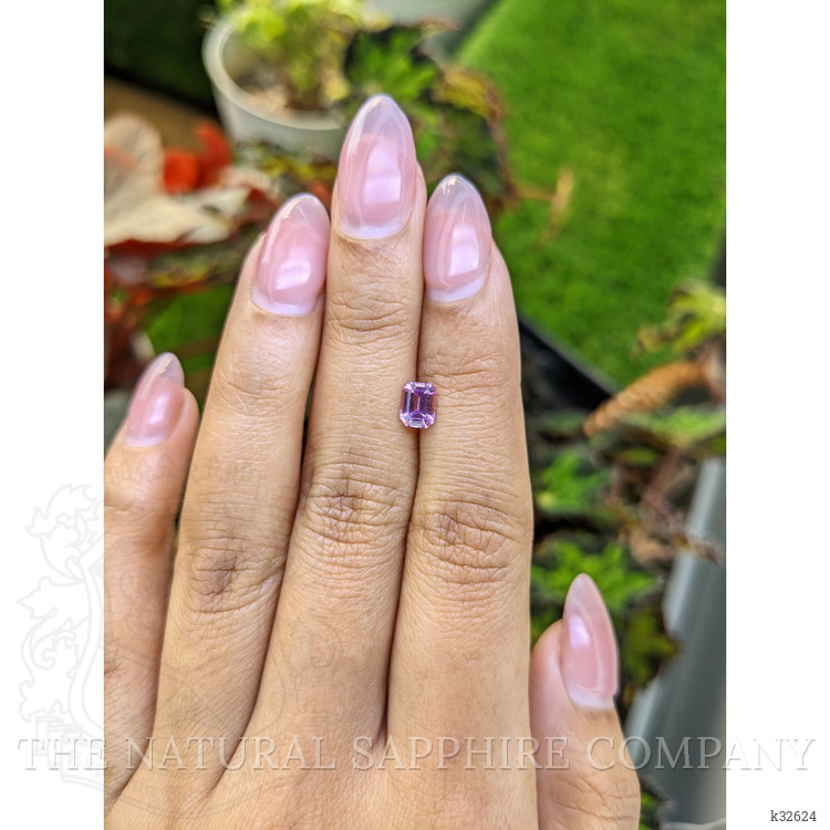 0.69 Ct. Purplish Pink Spinel from Ceylon (Sri Lanka)