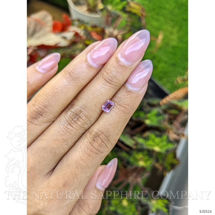 0.69 Ct. Purplish Pink Spinel from Ceylon (Sri Lanka)