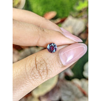 0.89 Ct. Pinkish Purple Spinel from Ceylon (Sri Lanka) Life Style