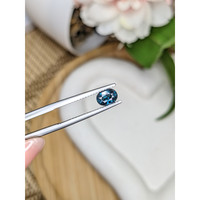 0.80 Ct. Greenish Blue Spinel from Ceylon (Sri Lanka) Life Style
