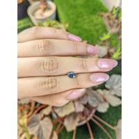 0.80 Ct. Greenish Blue Spinel from Ceylon (Sri Lanka) Life Style