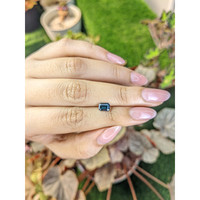0.88 Ct. Greenish Blue Spinel from Ceylon (Sri Lanka) Life Style