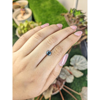 0.93 Ct. Greenish Blue Spinel from Ceylon (Sri Lanka) Life Style