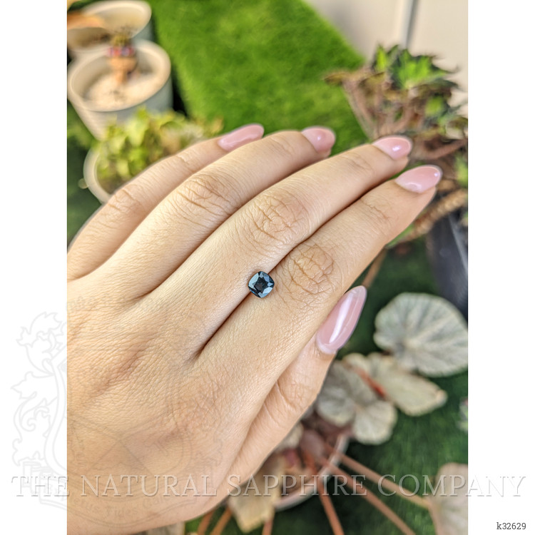 0.93 Ct. Greenish Blue Spinel from Ceylon (Sri Lanka)