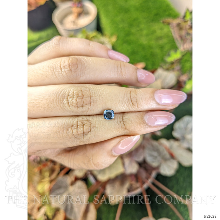 0.93 Ct. Greenish Blue Spinel from Ceylon (Sri Lanka)